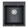Кухонная мойка Granula GR-4651 46.5х51 шварц