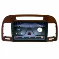 Магнитола Qled на Toyota Camry V30 2001-2006 цвет дерево Android 2/32GB