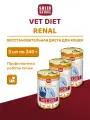 Влажный корм при проблемах с почками Solid Natura VET Renal для кошек, упаковка 3 шт х 340 г