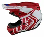 Мотошлем кроссовый Troy Lee Designs GP Helmet Overload Red/White M