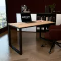 Стол офисный ROOMIFY BIMER, металлический каркас, покрытие ЛДСП, 160x70 см