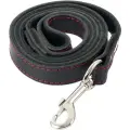 Поводок для собак Homepet простроченный (52112/52115/52120) 1.2 м 20 мм черный