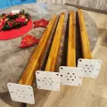 Ножки для столов из натурального дуба WoodexGrand, светлые, 4 шт. 74 см.