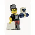 Минифигурка Лего 71025-5 : COLLECTABLE MINIFIGURES Lego 19 series ; Programmer (Программистка)