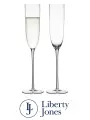 Набор бокалов для шампанскогоэ Liberty Jones Celebrate, 2шт, выдувное стекло