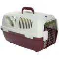 Переноска для кошек и собак Triol бургунди 56х36х33 см