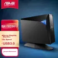 ASUS BW-16D1H 16x USB3.0 External Blu-Ray Drive, Optical Disc Burner, Black (Compatible with Apple Systems/BW-16D1H