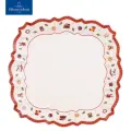 Блюдо новогоднее квадратное 26 см, Toy's Delight, Villeroy & Boch, Премиум-Фарфор