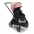 Прогулочная коляска Bugaboo Dragonfly шасси Black, Midnight Black/Morning Pink