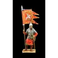 Оловянный солдатик: Русский ратник со стягом Св. Георгия, XI-XIII вв.