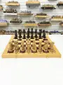 Шахматы деревянные подарочные Дубовые большие 66 см