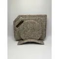 Набор разделочных досок Искусственный камень арахисовое масло , фигурный 24x35 см, 3шт