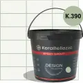 Затирка для плитки двухкомпонентная на эпоксидной основе KeraBellezza Design (1 кг) К. 390