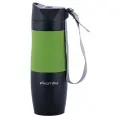 Термокружка kamille KM-2067, 0.48 л, черный/зеленый