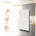 Фасад мебельный 720х350 bianco