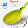 Сковорода Kukmara Trendy Style Lime со съемной ручкой 22 см, с антипригарным покрытием