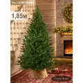 Елка искусственная новогодняя литая высокая 185 см, ель для помещений, Поезд Ёлок