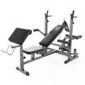 Скамья со стойками под штангу DFC GYRONETICS GN008 с партой для бицепса