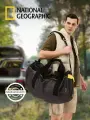 Сумка спортивная National Geographic, 60 л, 58х32х33 см, серый