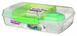 Ланчбокс Бенто Sistema To-go 1,76л зеленый 21671