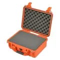 Защитный кейс Peli™ 1450 оранжевый с поропластом