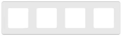 Рамка четырехместная Legrand Inspiria четырехместная универсальная белый (комплект из 3 шт.)