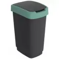 Ведро мусорное Rotho Swing bin с откидной крышкой 50 л (1754505092)