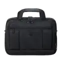 Портфель TORBER VOYAGE для ноутбука 14-16, черный, баллистический нейлон, 41 x 12 x 30 см, 11 л, TBB327