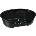 Лежак пластиковый для собак FERPLAST SIESTA DELUXE 2, 49 х 36 х 17,5 см (черный)