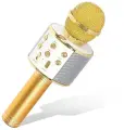 Караоке-микрофон WSTER WS-858 оригинальный, золотой