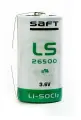 Батарейка Saft LS 26500 CNR C с лепестковыми выводами