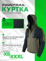 Куртка мужская Finntrail Lightsuit 3504 ( Khaki, M) водонепроницаемая, для рыбалки и охоты