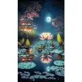 Алмазная мозаика Гранни Лунный лотос 40x70 Ag 2986