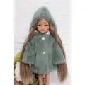 Одежда для кукол 32-35см Paola Reina, Vidal Rojas, Berjuan и др, Шубка для кукол, зеленый