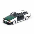Машинка INNO64 1/64 Toyota Sprinter Trueno AE86 Drift King Car with Carbon Doors Keiichi Tsuchiya Diecast Scale Model Car