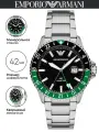 Наручные часы EMPORIO ARMANI, серебристый