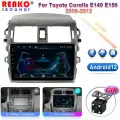 Штатная магнитола для Тойота Королла/Toyota Corolla E140 E150 2006-2013 4+64гб 4-ядерный процессор 2 DIN с Carplay Bluetooth Wifi поддержка русского языка