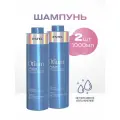 Бессульфатный шампунь для интенсивного увлажнения волос ESTEL PROFESSIONAL Otium Aqua 1000 мл - 2 шт