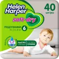 Helen Harper Детские подгузники Helen Harper Soft Dry №6 15-30кг 40шт