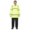 Рабочая куртка Атлас зимняя, флуоресцентный желтый, ткань Оксфорд р. 56-58/182-188 / Куртка рабочая мужская / Куртка рабочая