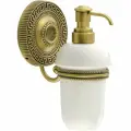 Дозатор для жидкого мыла Migliore Montecarlo 31500 Бронза Белый керамика на стену