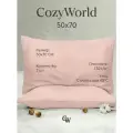 Наволочка CozyWorld Премиум Сатин 50х70 2 шт, цвет лотос