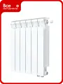 Биметаллический радиатор RIFAR MONOLIT Ventil 500 06 секц. нижн. прав. R-MN-500-06-VR
