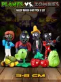 Набор коллекционных мини фигурок PVZ Plants vs. Zombies Растения против зомби 8 шт