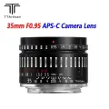 Объектив TTArtisan 35 мм F0.95 для камер Sony E Fujifilm X Canon RF Nikon Z Nikon Z