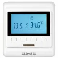 Терморегулятор/термостат с ЖК-дисплеем CLIMATIQ PT белый