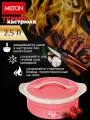 Термокастрюля Milton Zenith Pink, объемом 2,5 литра