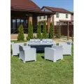Комплект садовой мебели Royal Family LANA LUX DINING L, светло-серый