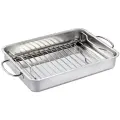Жаровня для гриля и духовки 34х24х5,5 см, 3,6 л, сталь