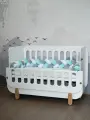 Бортик-коса в детскую кроватку(косичка) Mirakids 230см
